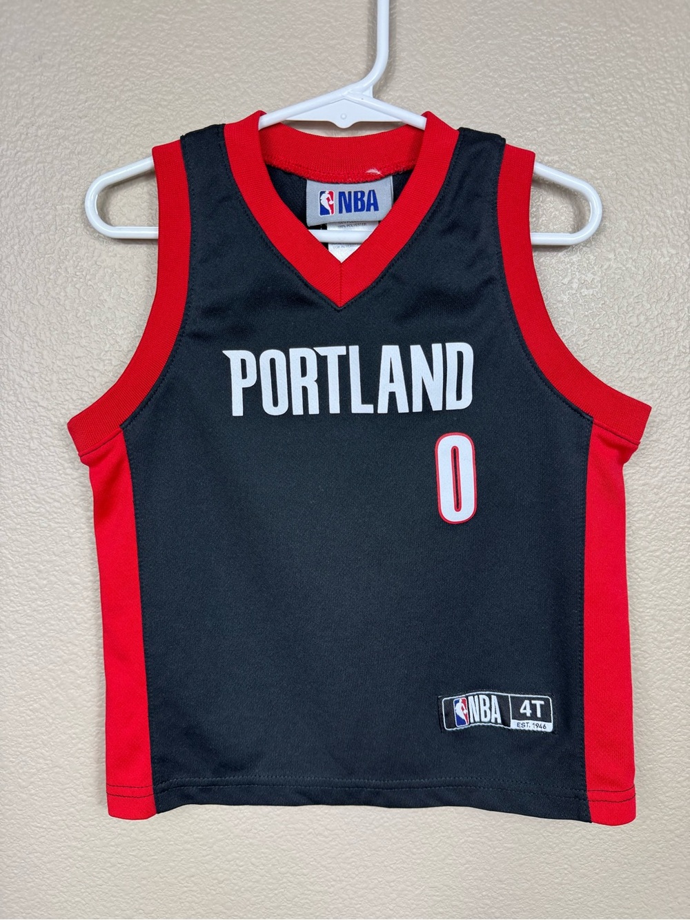 Portland Blazers Damien Lillard toddler jersey